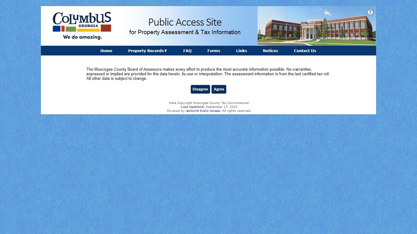 CCG Public Access Site